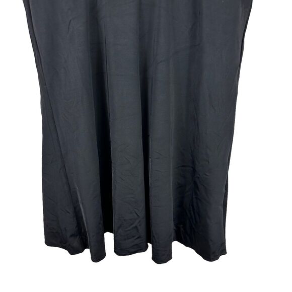 Swimsuits For All Swim Dress Womens Size 14 Solid Black Padded One Piece Modest - Picture 7 of 12